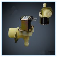 Plastic solenoid valve 24 v 220 v 12 v Ice machine electromagnetic valve G3/4 quot; to 12mm Air conditioning valve