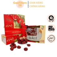 Táo Đỏ Hàn Quốc Sấy Khô Samsung Boeun Jujube ĐỦ 1KG + Tặng Kèm Túi Đựng