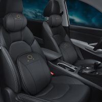 [YOMI Automotive Products] หมอนรองที่พักศีรษะเอวหนุนเบาะคอรถแผ่นรองนั่งโฟมจำรูป Hiasan Interior สำหรับ Mercedes Benz GLC GLE GLS GLA C E S G Class