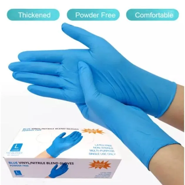 vinyl examination gloves powder free