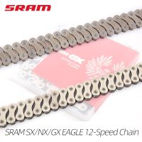 SRAM CN SX NX GX EAGLE MTB 126L โซ่ความเร็ว1X12 122L 126เชื่อมโยงกับชิ้นส่วนจักรยานเสือภูเขาระบบล็อคไฟฟ้า