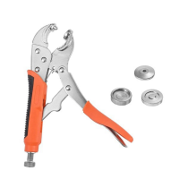 Snap Fastener Tool Kit with 3 Dies Metal Heavy-Duty for Leather Snap Installation/Replacement.