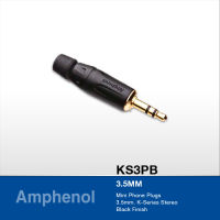 สั่งปุ๊บ ส่งปั๊บ  Amphenol KS3PB ปลั๊กไมค์ 3.5 mm สั่งของจากตัวแทนในประเทศ ของแท้ชัวร์