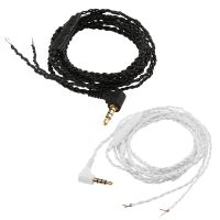 ♕☇ Earphone o Cable Repair Replacement 3.5mm TRS Jack DIY Elbow Headphone 4 Copper Core Wire with Mic Volume Control