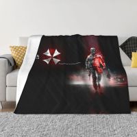 Umbrella Corporation Corp Blanket Warm Fleece Soft Flannel Video Game Cosplay Throw Blankets for Bedding Sofa Car Spring