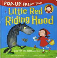 Pop up little red riding hood classic fairy tale Three Dimensional English story picture book English original imported childrens book