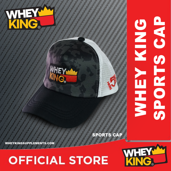 Whey King Sports Cap Black Lazada PH