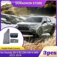 ▫แป้นเหยียบสแตนเลสสำหรับ Honda ZR-V RZ ZRV HR-V HRV RZ2 AWD 2023 2024อุปกรณ์เสริมเคสไอแพดเบรคที่พักเท้ากันลื่น