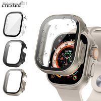 Waterproof Case for Apple Watch Ultra Screen Protector Case 49mm Straight Edge Cover iWatch series 8 SE 7 4 45mm 41mm 44mm 40mm