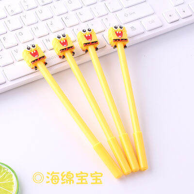 36pcs Korean creative stationery cute cartoon neutral pen creative pen signature pen