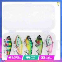 【Fast Delivery】5pcs VIB Soft Fishing Lures 4.8cm 15g Artificial Bait with Treble Hook