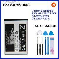 Orginal AB463446BU AB043446BE AB553446BU Battery For Samsung C3300K X208 B189 B309 GT-C3520 E1228 GT-E2530 E339 GT-E2330 C5212 new brend Clearlovey