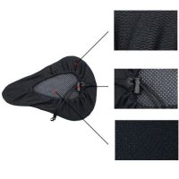 Bike Saddle Cover 3D Silicone Sponge Bicycle Seat Cushion Breathable Soft Thickened MTB Bike Seat Cycling Accessories Saddle Covers