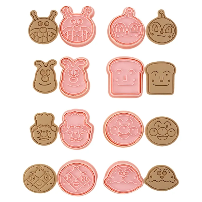 Anime One Piece Cookie Cutters Plastic 3D Figure Luffy Shape Pressable  Biscuit Mold Cookie Stamp Kitchen Baking Pastry Bakeware  AliExpress