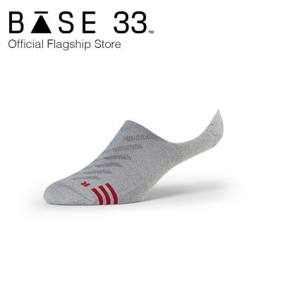 Base33 เบส33 ถุงเท้ากีฬาข้อสั้นระดับในรองเท้า รุ่น No Show