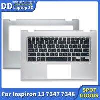 ใหม่แผงฝาปิดที่พักเท้าแล็ปท็อปของเราแป้นพิมพ์ต้นฉบับสำหรับ Inspiron 13 7347 7348 0X5PJ9แล็ปท็อปอุปกรณ์เสริมสีเงิน