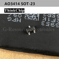 (100 ชิ้น) AO3414 A0LA X0RB SOT-23 N-Channel SMD mosfet transistor ใหม่เดิม