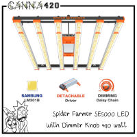 [ส่งฟรี] ไฟปลูกต้นไม้ Spider Farmer® SE5000 480W LED Grow Light DImmable Full Spectrum ไฟ Spider farmer led