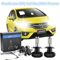 หลอดไฟหน้า Led H4 80 W 2 ชิ้นสําหรับ Jazz ( Gk ) 3Rd Gen 2014 - Resent NEW