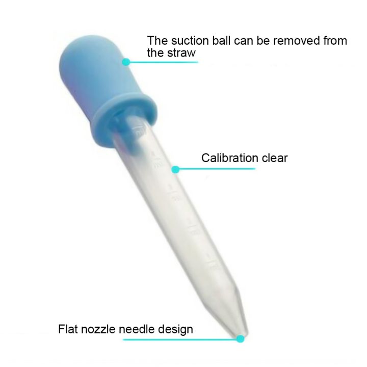 cw-8pcs-pack-non-toxic-5ml-pipettes-transfer-plastic-eyedropper-medicine-dispenser-silicone-feeder-12cm-baby-infants