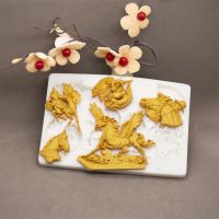 【lz】☃❇♦  Pegasus-moldes macios do bolo do silicone molde da arte da resina para o fondant decoração pastelaria acessórios da cozinha ferramentas do anjo-estilo