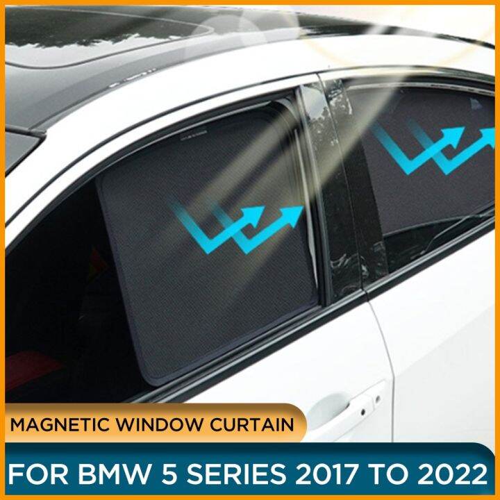 Magnetic Side Window Sunshade Visor For BMW 5 SERIES G30 525I 530I 2022 ...