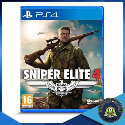 Sniper Elite 4 Ps4 แผ่นแท้มือ1!!!!! (Sniper 4 Ps4)(Sniper Elite Ps4)