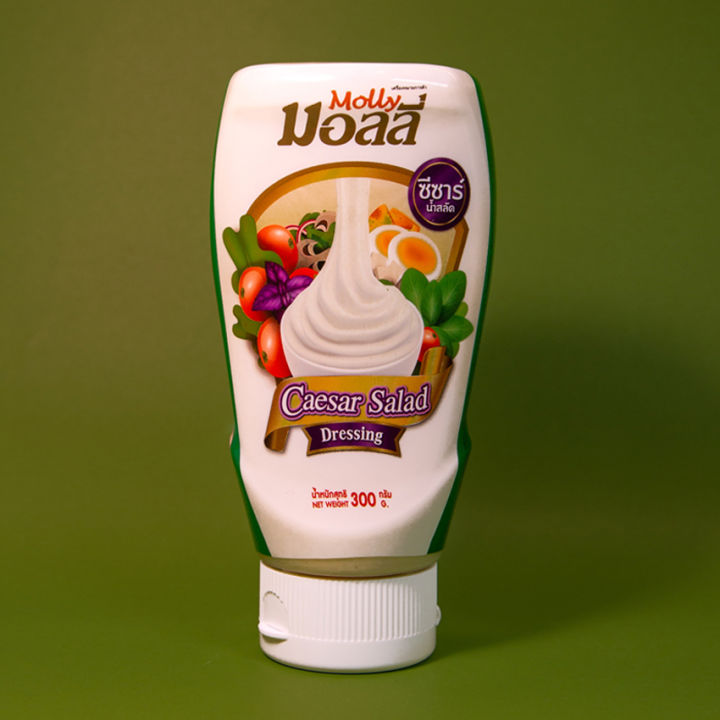 MOLLY Caesar Salad Dressing มอลลี่ ซีซาร์ น้ำสลัด  300 ml.