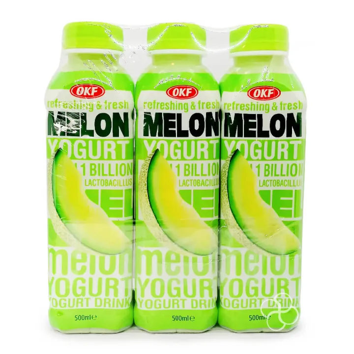 OKF Melon Yogurt 500mL x 3 Promo Pack Lazada PH