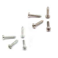 100 buah Laptop sekrup Self Tapping kacamata M3 x 14mm Phillips datar Countersunk silang bulat kepala sekrup baut kayu