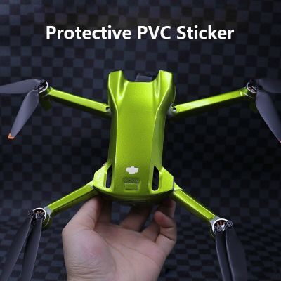 ”【；【-= Sticker For Mini 3 Fluorescent Stickers Protector Waterproof Body Skin Protective For RC/RC-N1 Remote Control Drone Accessory