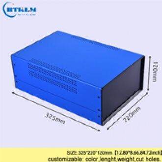 โครงเหล็กกล่องเครื่องมือ-diy-กล่องเชื่อมต่อสายไฟออกแบบ-pcb-กล่องเหล็ก-ip54กล่องพักสายไฟ325-220-120มม