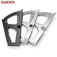 NAIERDI 2PCS Engsel Perabot Sepatu Laci Kabinet Engsel Rak Logam Aksesoris Stainless Steel Lipat Self Pas Hardware