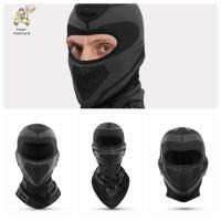 QIXING Balaclava ครีมกันแดดจักรยานระบายอากาศซึมซับเหงื่อฤดูร้อนขี่จักรยานกันลมใบหน้าขี่จักรยาน