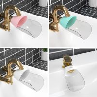 Kitchen Water saving Nozzle Faucet Extender Kids Hand Washing Device Guide Sink Extender Bathroom accessories Faucet Extension Showerheads