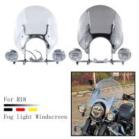 Motorcycle Accessories Fog Lamp Windshield Modified Headlight Bracket Special For BMW R18 Classic 2020 2021 2022 2023