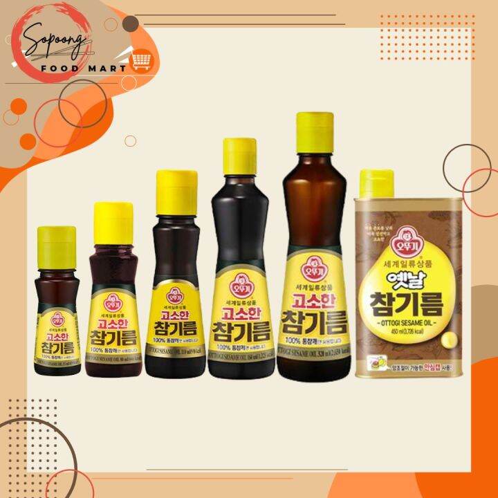 KOREAN OTTOGI SESAME OIL (450ml/320ml/110ml/80ml) Lazada PH