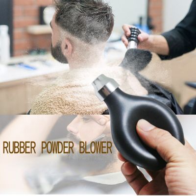 ‘；【。- 1Pc Hair Salon Powder Spray Bottle Barber Baircut Talcum Powder Powder Refillable Silicone Container Styling Tools Accessories