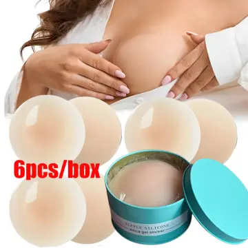 Buy Women Silicone Breast Lift Covers Nipple Stickers Pasties
