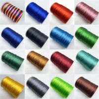 【YF】✉☬  5yards 2.5mm Polyester Cord Rope Thread Chinese Knot Macrame Braided String Tassels Beading Shamballa