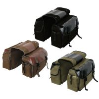 2023◐✴ Waterproof 40L Bicycles Pannier Bag For Rear Rack Bicycles Luggage Cargo Rack Carrier Double Trunk Cycling Pannier Bag