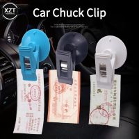 【CC】❏▲  Storage Holder Card Fastener Car Ticket Clip Interior Parking Window Mount Dashboard Organizer