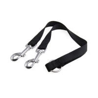 Nylon Coupler Double Dog Lead, 1 Leash Leads 2 Dogs