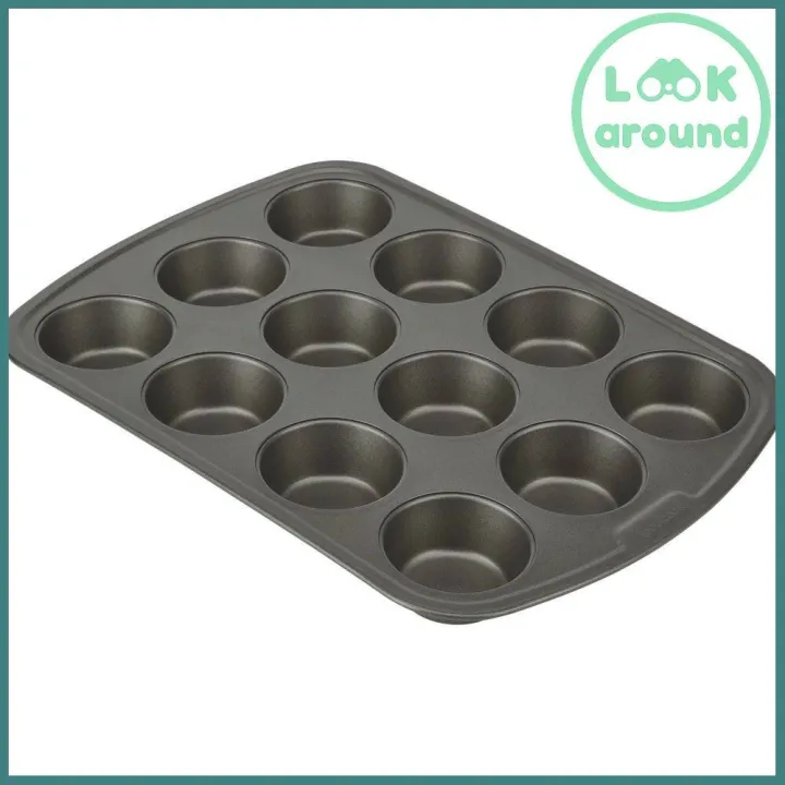 04032 Good Cook 12 Cup Mini Cupcake / Muffin Pan พิมพ์อบมินิคัพเค้ก
