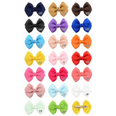 Baby Girls Tiny Hair Bows Alligator Clips Kids Fashion Hairpins Accessories