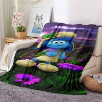 Warm and Cozy Blankets – Smurf Animated Movie Blanket for Bed, Sofa, Office, and Air Conditioning, Soft and Comfortable Bedding  53