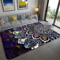 Mandala Car Living Room Bedroom Large Size Rug Color Decorative Cars Terrace Door Mat