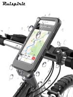 Waterproof Phone Case Magnetic Holder Bike Motorcycle Bicycle Mobile Phone Handlebar Mount 360° Adjustable Phone Stand