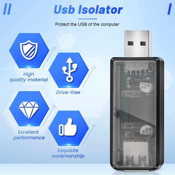 adum3160-usb-isolator-module-usb-to-usb-voltage-isolator-module-support-12mbps-used-to-isolate-noise-in-circuit-system