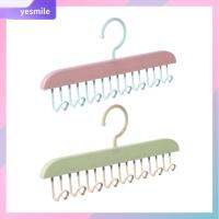 YESMILE ป้องกันการลื่น ที่แขวนเก็บของแบบแขวนได้หลายแบบ การประหยัดพื้นที่ ตะขอแขวนผ้า ที่เก็บของในตู้เสื้อผ้า ของใหม่ พลาสติกทำจากพลาสติก ตะขอแขวนบางส่วน บ้านในบ้าน